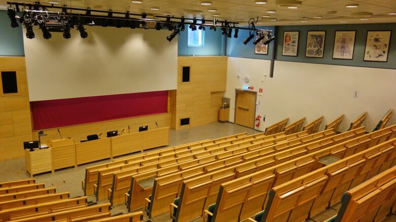 Bookable premises at KI Campus Solna, 201-250 seats