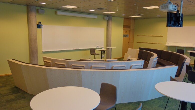 Bookable premises in ANA23 at KI Campus Flemingsberg, 21-49 seats.
