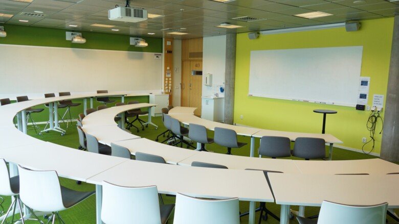 Bookable premises in ANA23 at KI Campus Flemingsberg, 21-49 seats.
