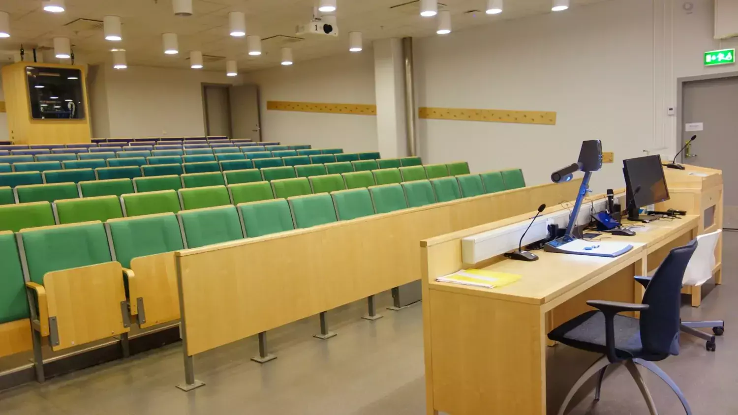 Bookable premises at KI Campus Flemingsberg, 91-140 seats.