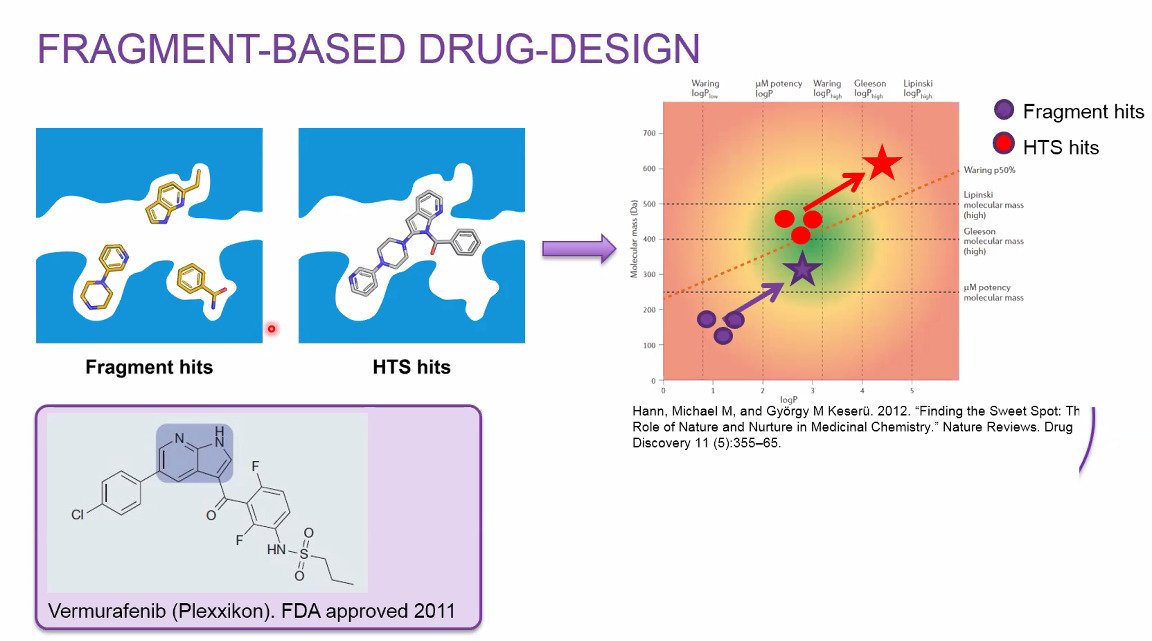 Fragment based drug design