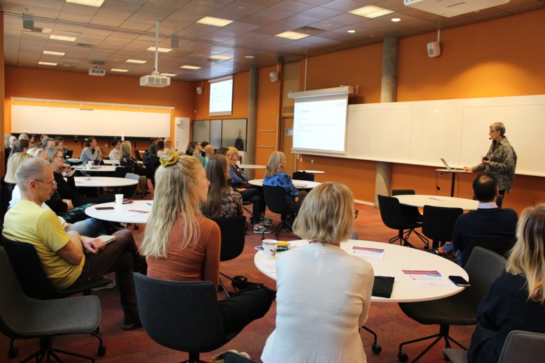 Students listening to lecture