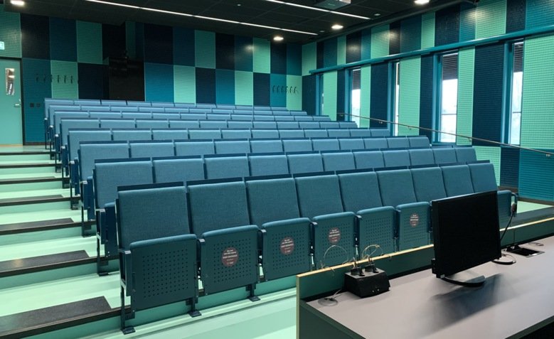 Lecture hall Inghesalen in Widerströmska building at Campus Solna