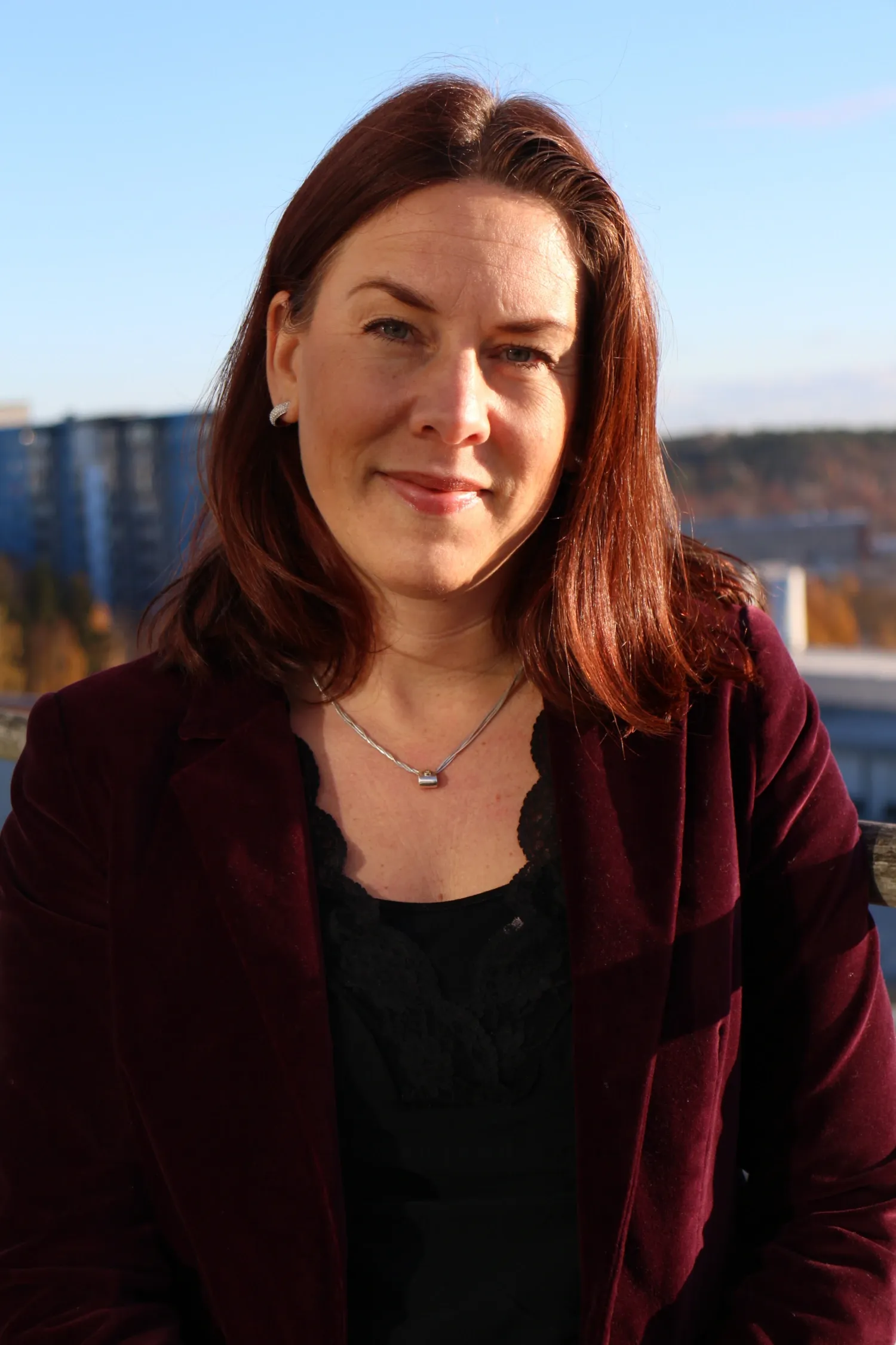 Portrait photo of Jenny Degerholm Langsmo, Head of Administration, Department of Laboratory Medicine.