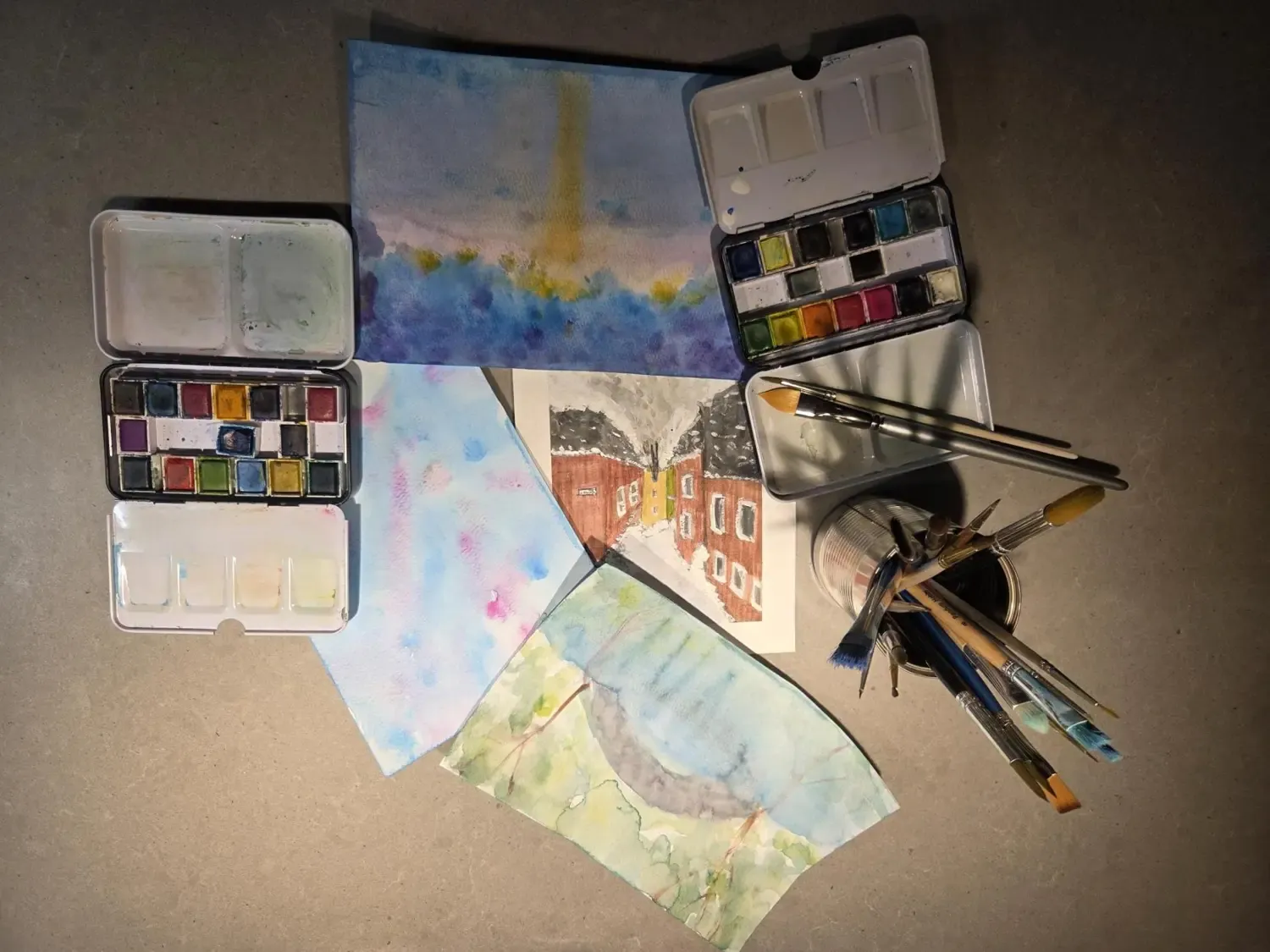 Watercolours