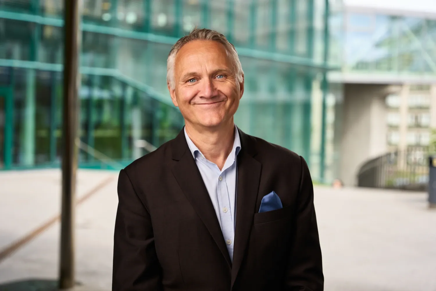 Dean and deputy dean Petter Höglund
