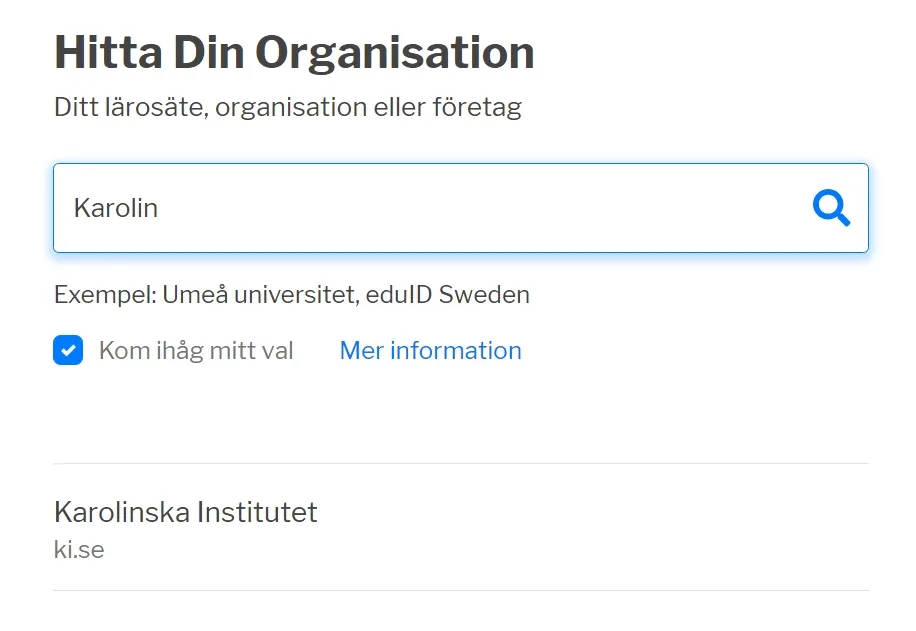 REDCap choose organisation