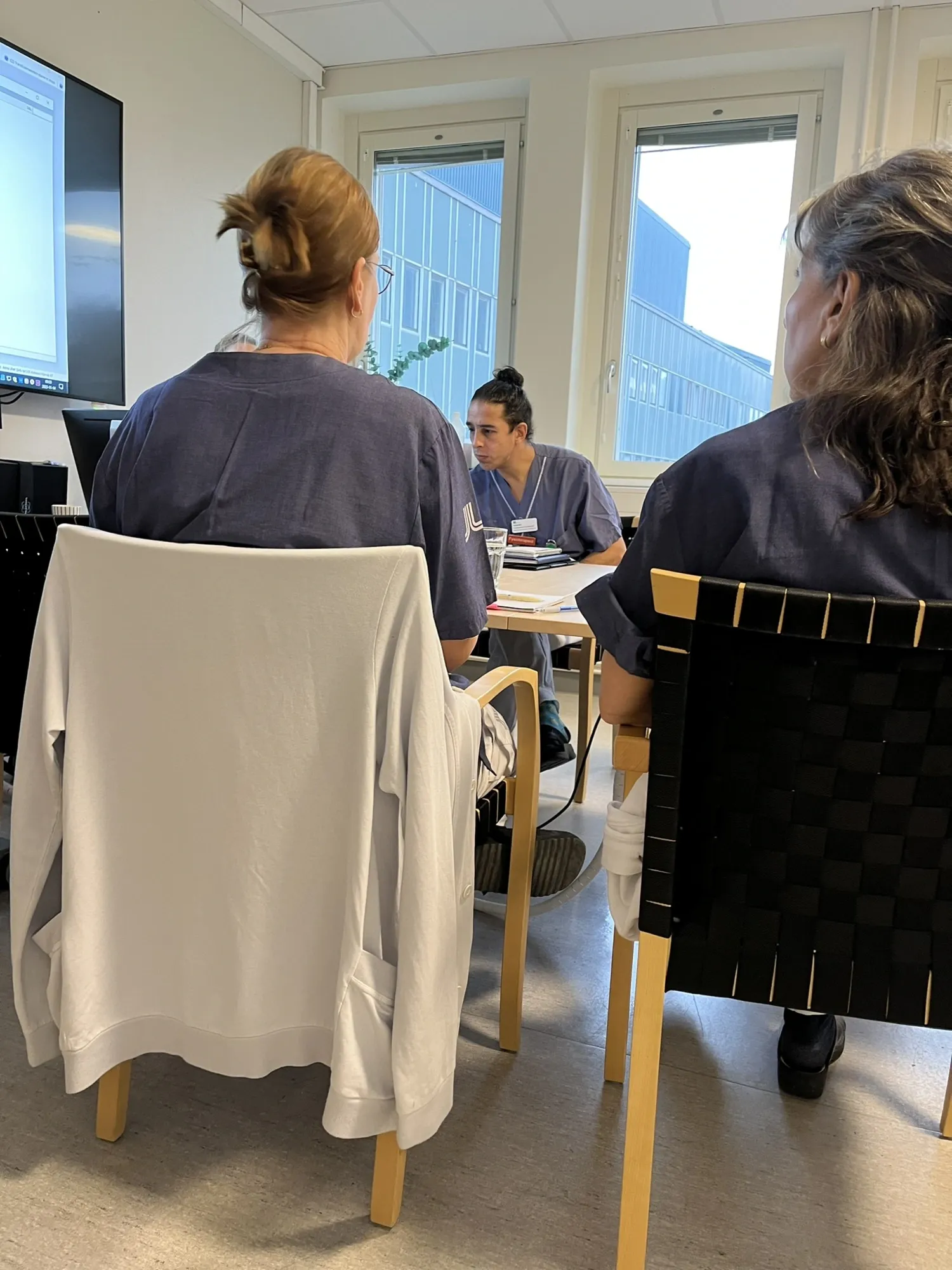 Team conference at Danderyd's hospital