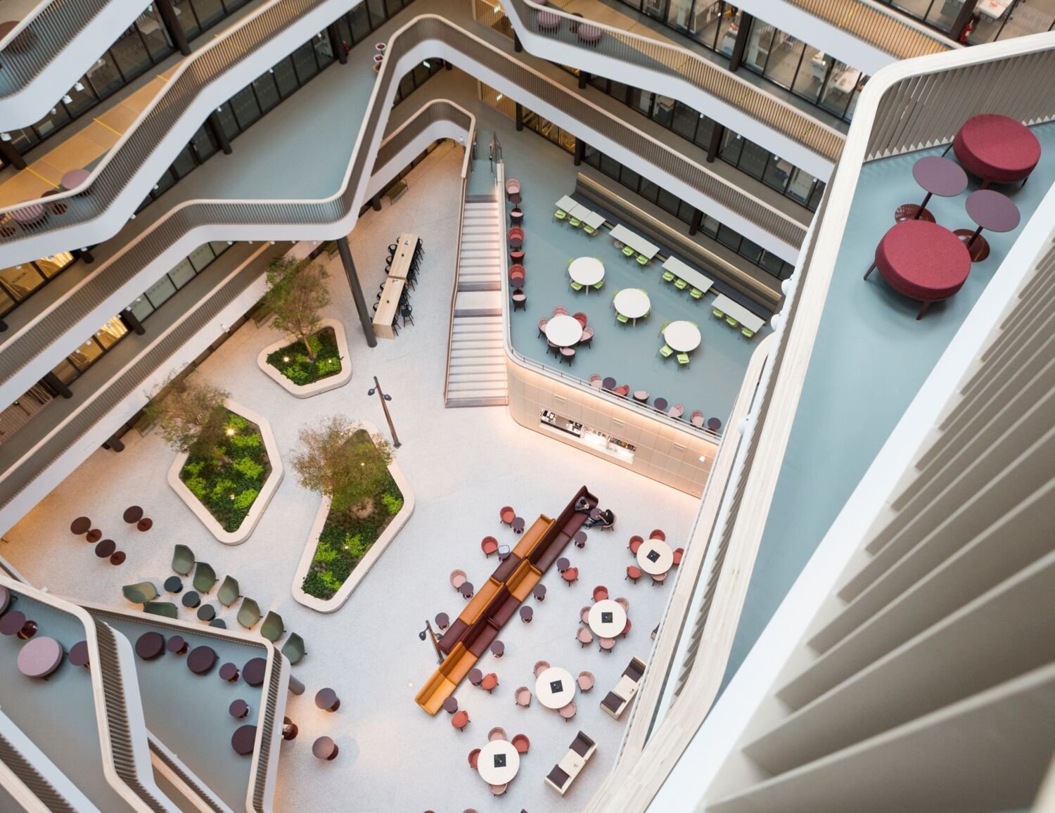 Biomedicum interior. Photo: Martin Stenmark