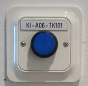 Chemical spill push button