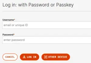 REDCap eduID login screen