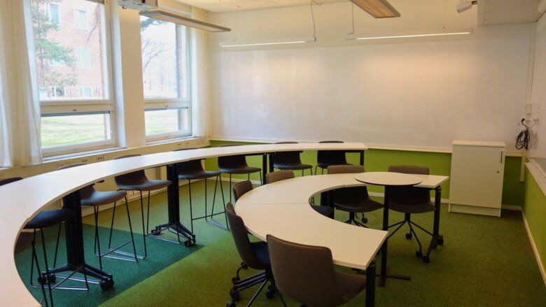 Study room 210 at KI Campus Solna