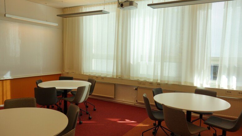 Study room 212 at KI Campus Solna