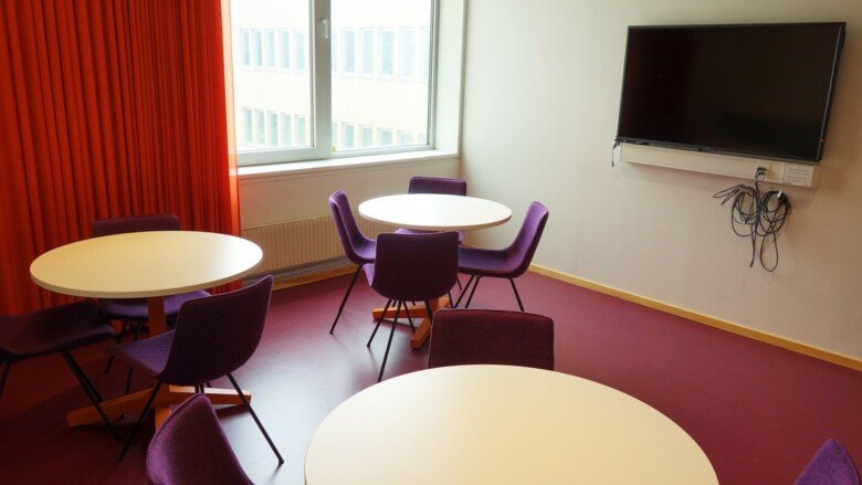 Study room in ANA23 at KI Campus Flemingsberg