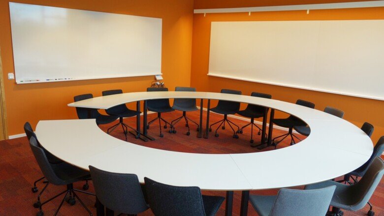 Study room in ANA23 at KI Campus Flemingsberg