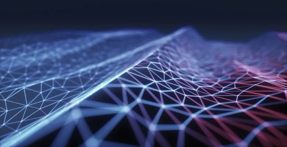 graphic Illustration of a network