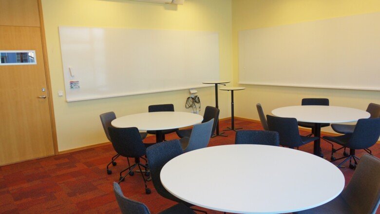 Study rooms at ANA23, KI Campus Flemingsberg