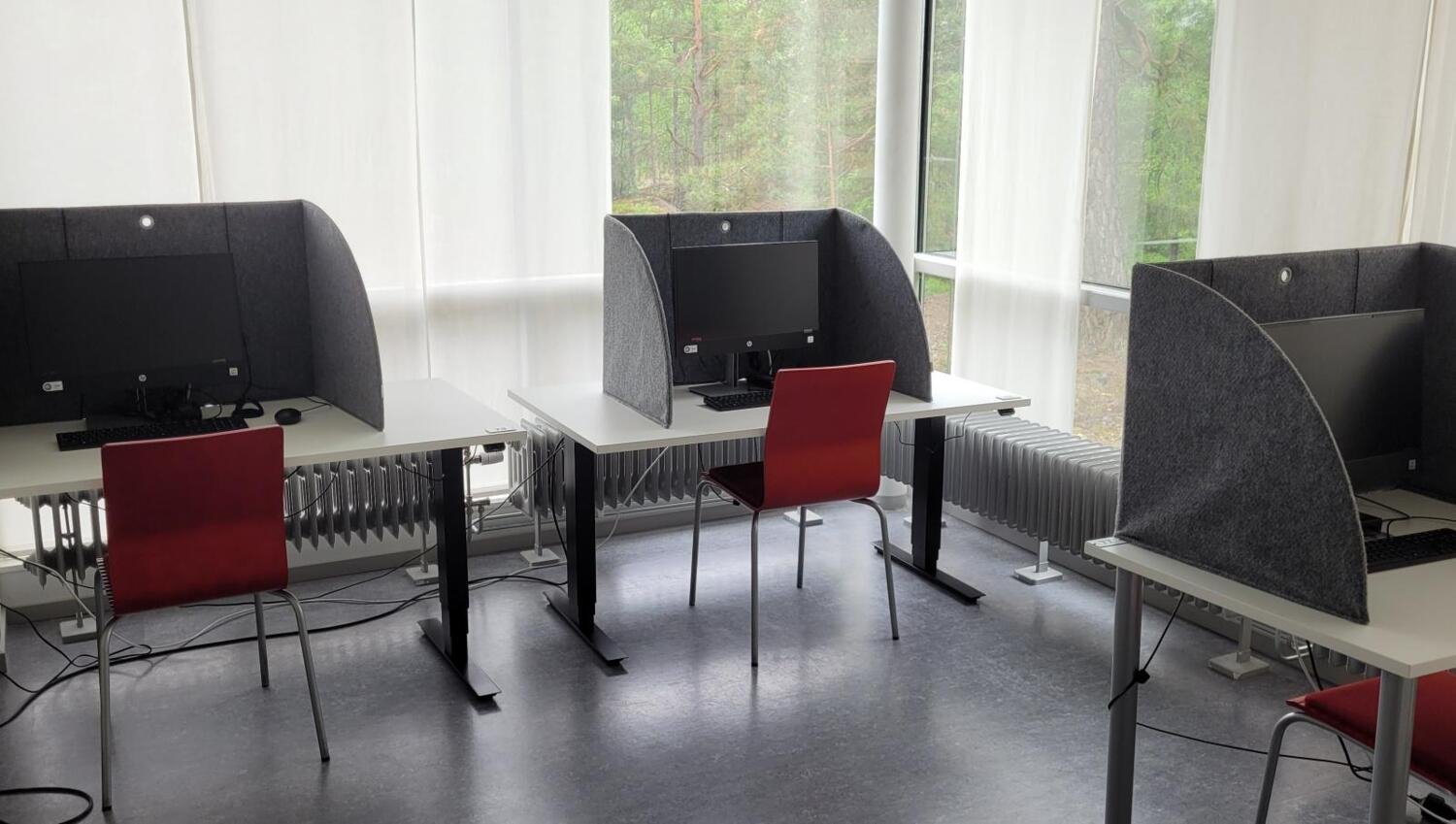 Exam room in Skrivsal ANA23