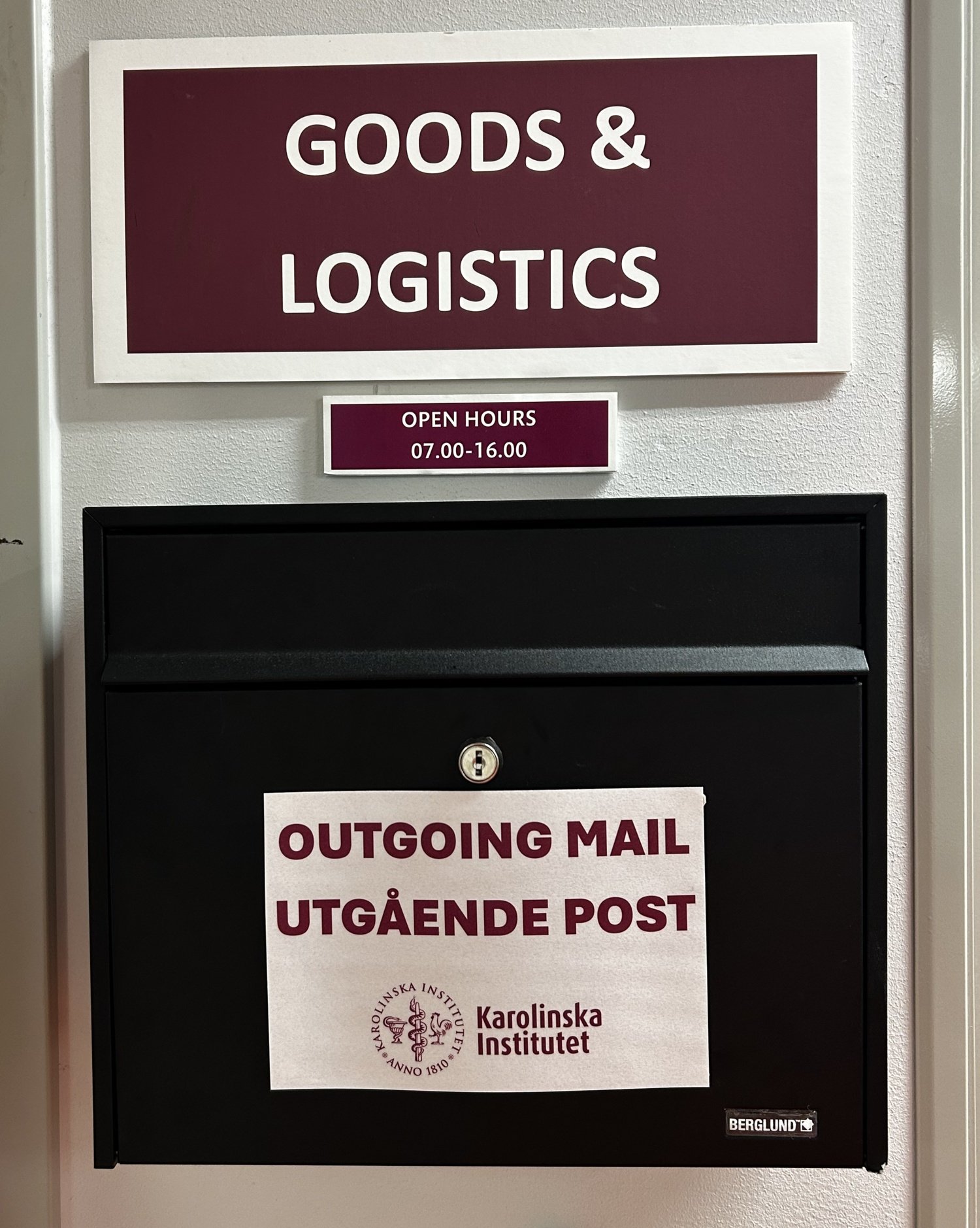 post box for outgoing email